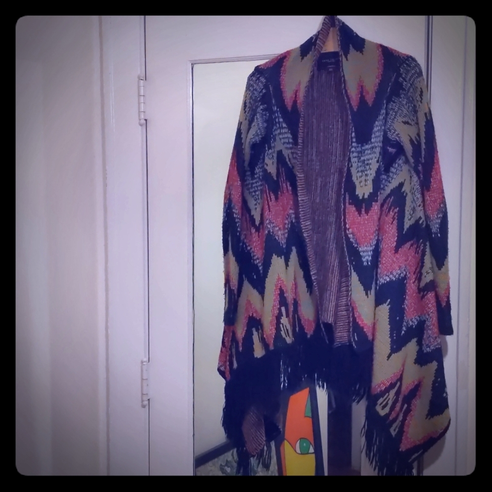 Akira fringe cardigan